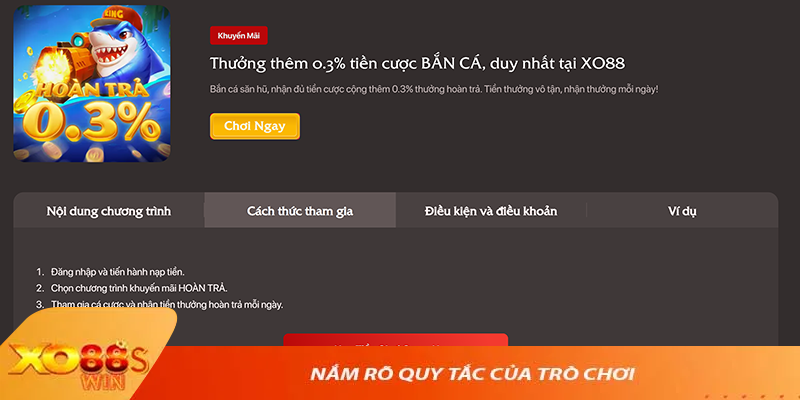 Cách chơi bắn cá tại nhà cái XO88 bất bại 